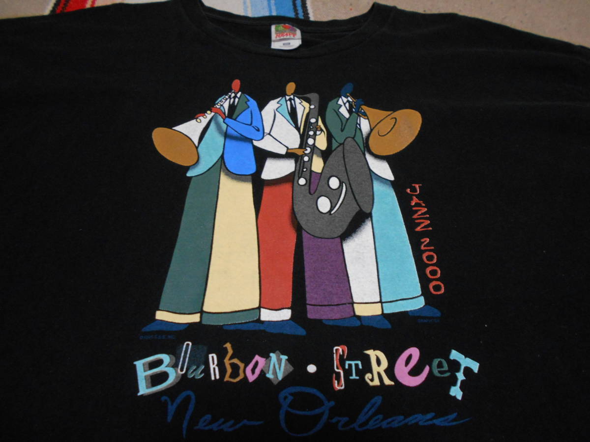 ２０００年製 BOURBON STREET New Orleans JAZZ 2000 バーボン ストリート ニューオーリンズ ジャズ BLUE NOTE Charles Parker MILES DAVIS