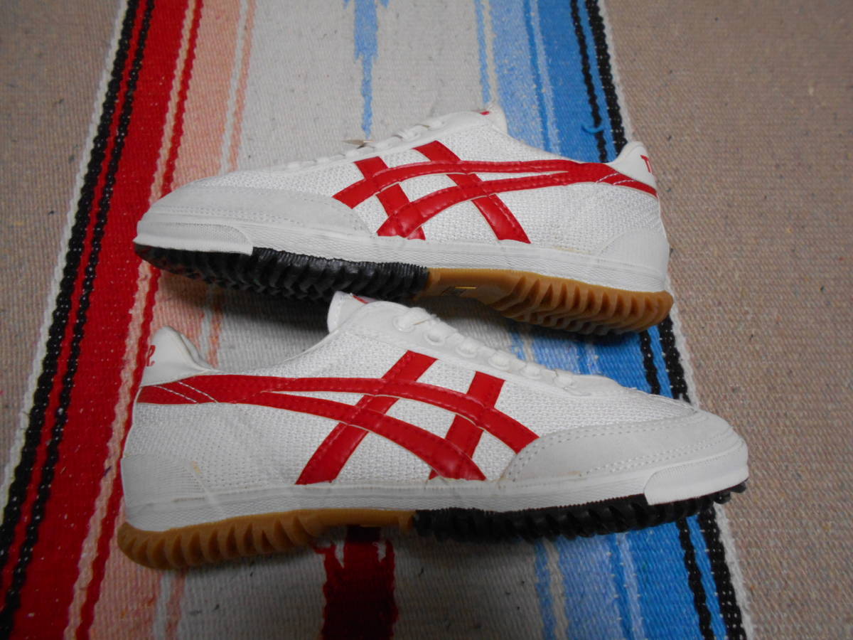 １９８０年代製ASICS TIGER VOLLEYBALLアシックス タイガー バレーボール ローテロンリードTVR115 MADE IN JAPAN ASICS ONITSUKA昭和レトロ_画像10