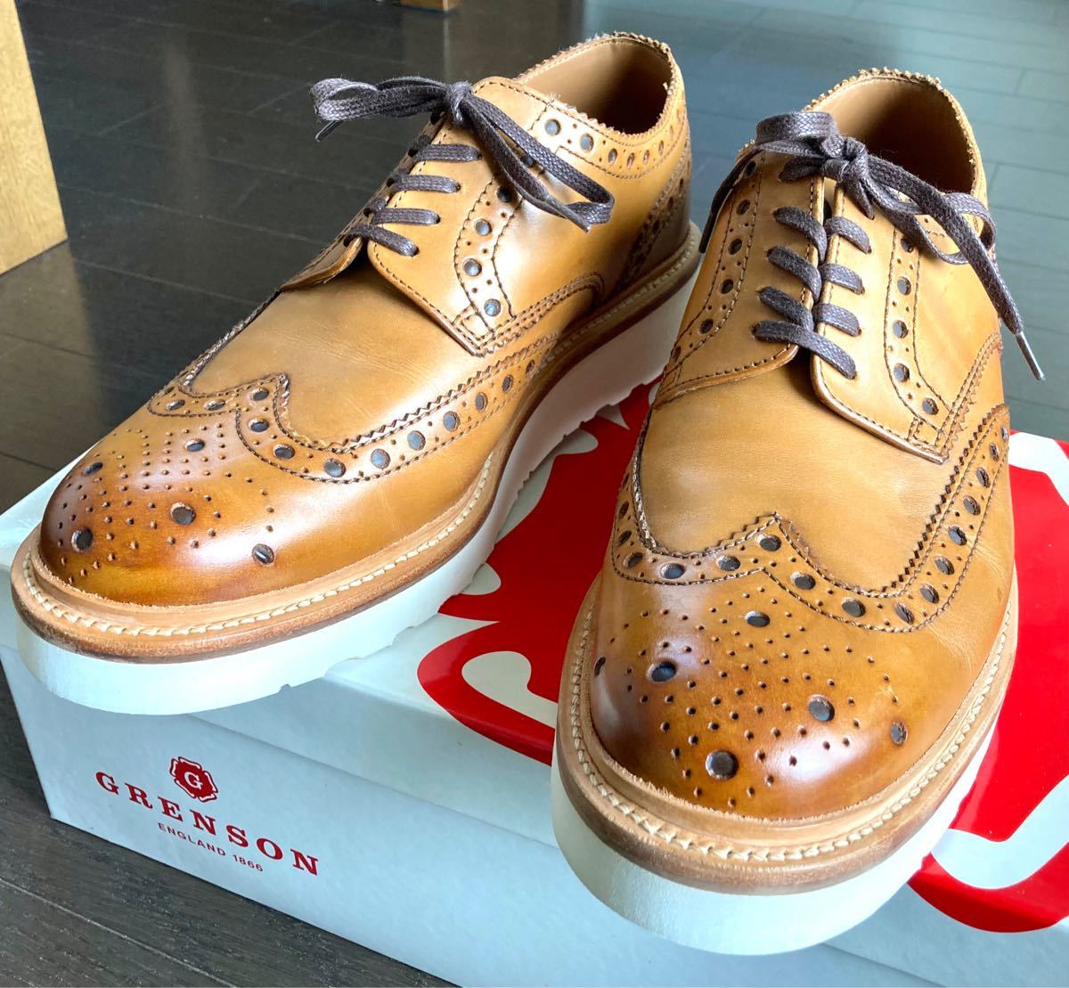 グレンソン GRENSON ARCHIE V ほぼ未使用品