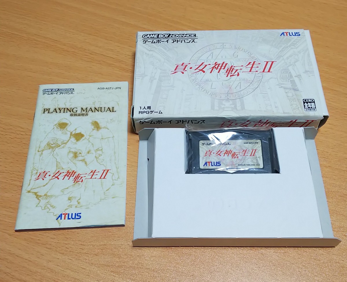 真・女神転生２ ゲームボーイアドバンス GBA # メガテン ペルソナ 女神転生５ 女神転生V 旧約