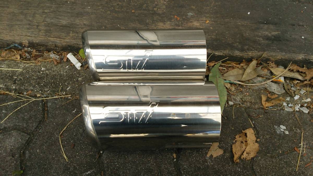 STI muffler cutter 2 ps SUBARU Subaru WRX S4 Levorg Impreza Forester Legacy diversion .