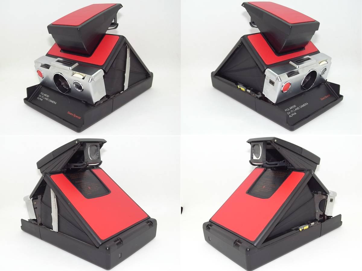 貴重 ポラロイド Polaroid SX-70 ALPHA Sears Special 点検清掃 貴重 ポラロイド Polaroid SX-70 ALPHA Sears Special 点検清掃