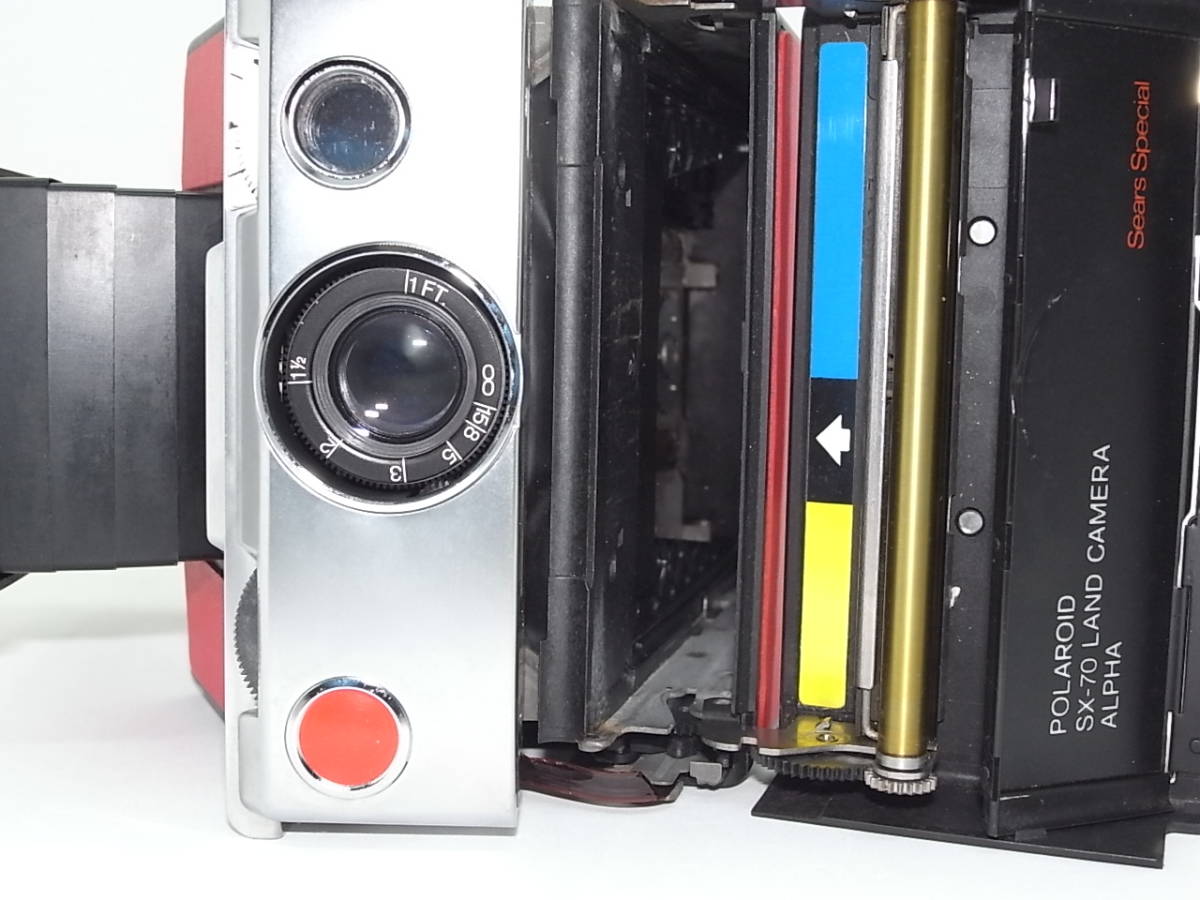 貴重 ポラロイド Polaroid SX-70 ALPHA Sears Special 点検清掃 貴重 ポラロイド Polaroid SX-70 ALPHA Sears Special 点検清掃