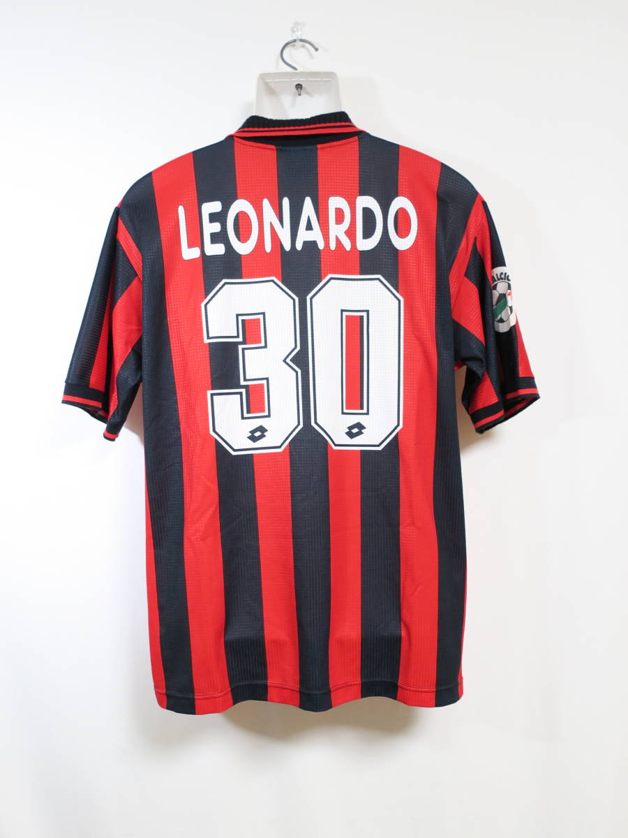 AC ミラン #30 LEONARDO レオナルド 97/98 ホーム ユニフォーム ロット