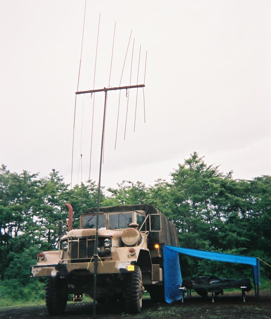 米軍 ログペリ アンテナ セット (30-76MHz)_参考写真(出品とは関係ありません) 