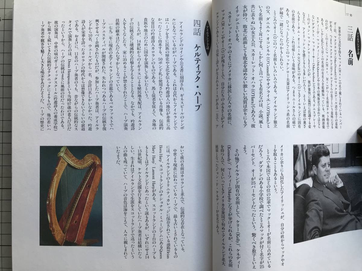 『アイルランドの奔流』構成・監修：高見堅志郎・神崎洋一 青木理・鶴岡真弓・柳瀬尚紀・森川明子 他 フジタヴァンテ 1993年刊 06797_画像3