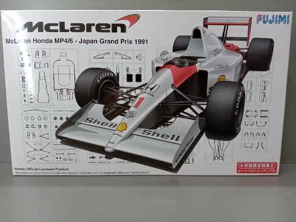 包装未開封 プラモデル フジミ模型 1/20 マクラーレン ホンダ MP4/6 1991日本GP グランプリシリーズ GP-10