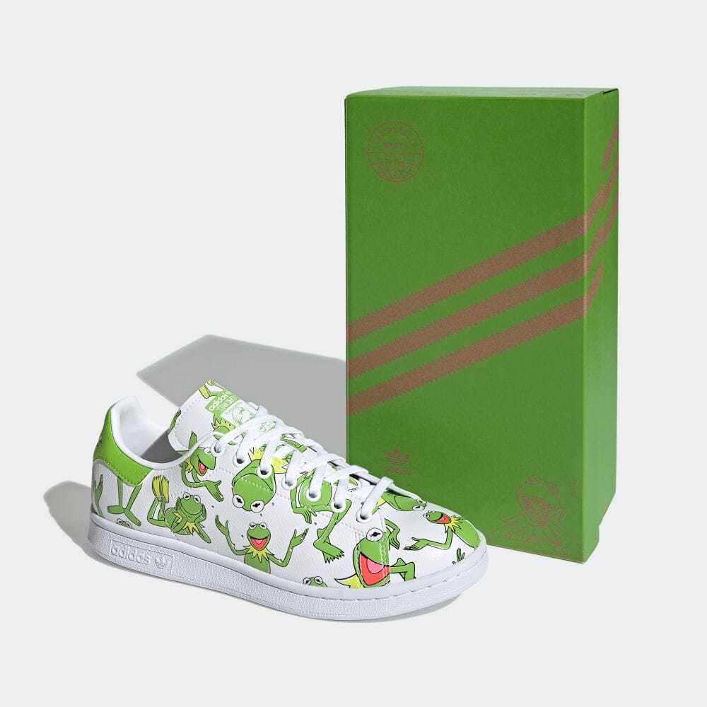 27.0cm ディズニー セサミストリート カーミット スタンスミス アディダス STAN SMITH adidas スニーカー 靴 テニス 蛙 カエル マペット