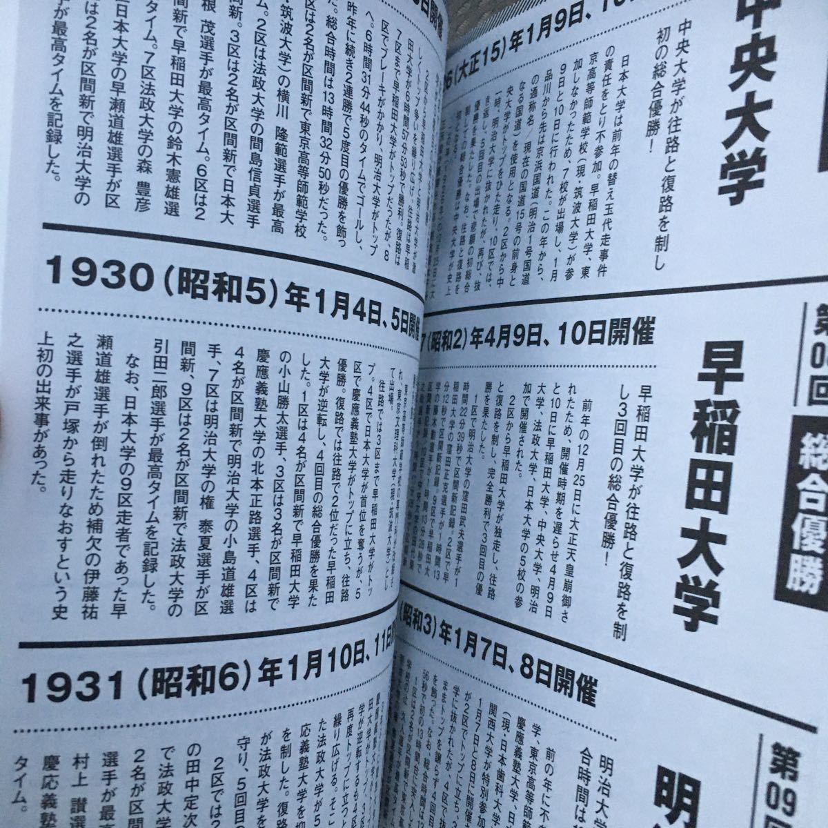 *book@ land [ university station .100 year. drama ] box root station . no. 1~94 times all record book all Japan university player right .. station . Aoyama .. Waseda .. day body large 