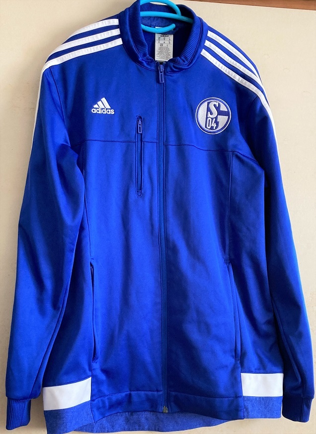 adidas アディダス sports wear blue used_画像2