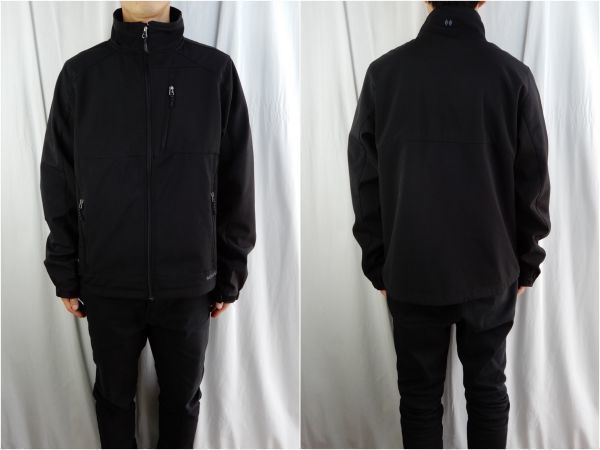 BLACK DIAMOND Softshell Fleece Jacket Black M DOUBLE DIAMOND BLACK DIAMOND Softshell Fleece Jacket Black M DOUBLE DIAMOND