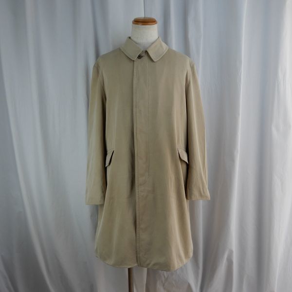 Burberrys Balmacaan Coat 1960s 1970s cotton CENCI Roma Vintage バーバリー バルマカーンコート コットン 1960年代 1970年代_画像9