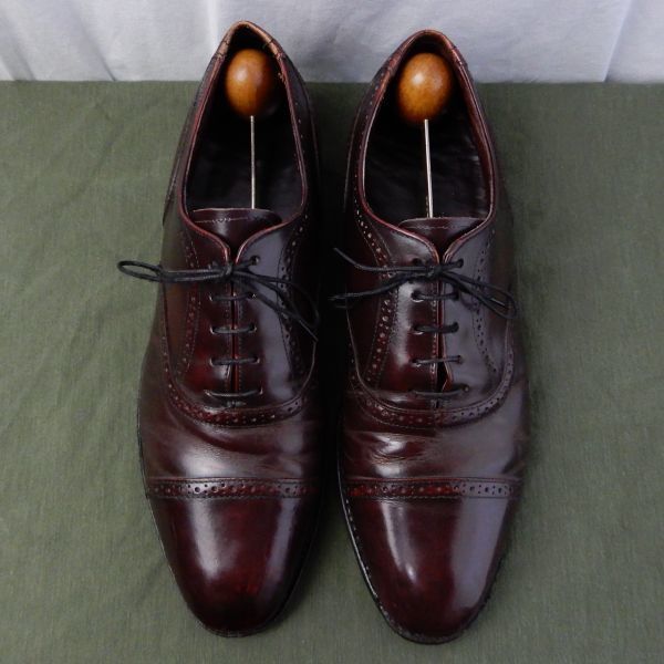 BOSTNIAN Cap Toe Shoes 1980s Size9.5E-