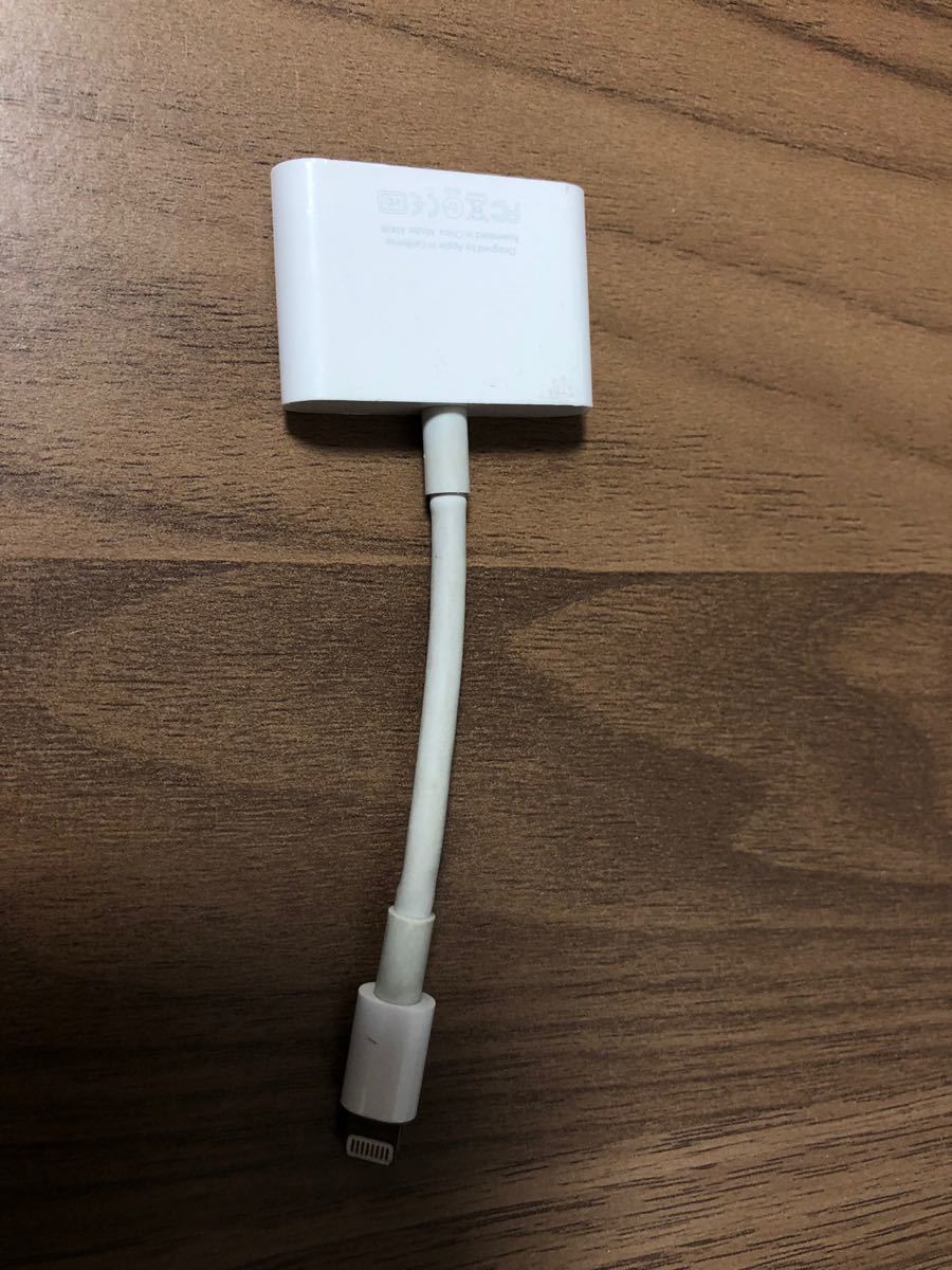 Apple a1438 アップル純正 正規品 変換アダプタ Lightning HDMI iPhone