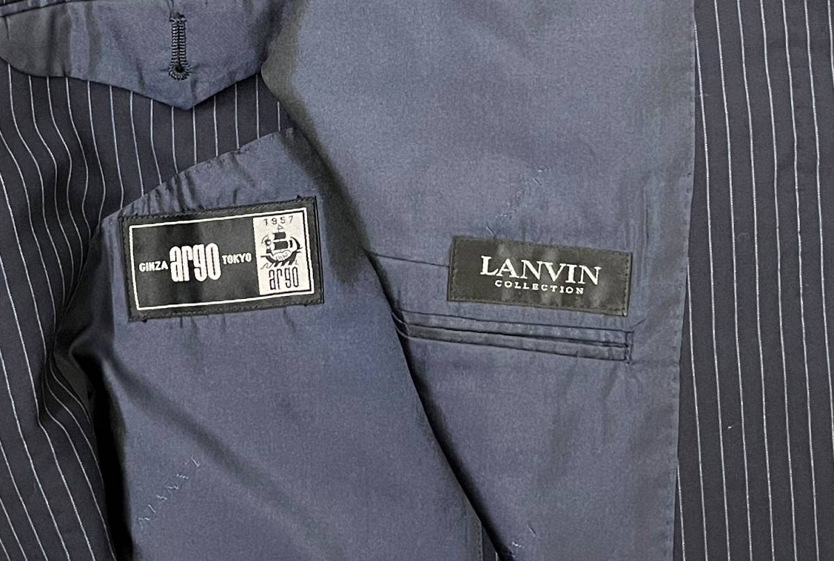 正規品格安➔ LANVIN 春夏 ネイビー ctHmY-m72987368453 ランバン