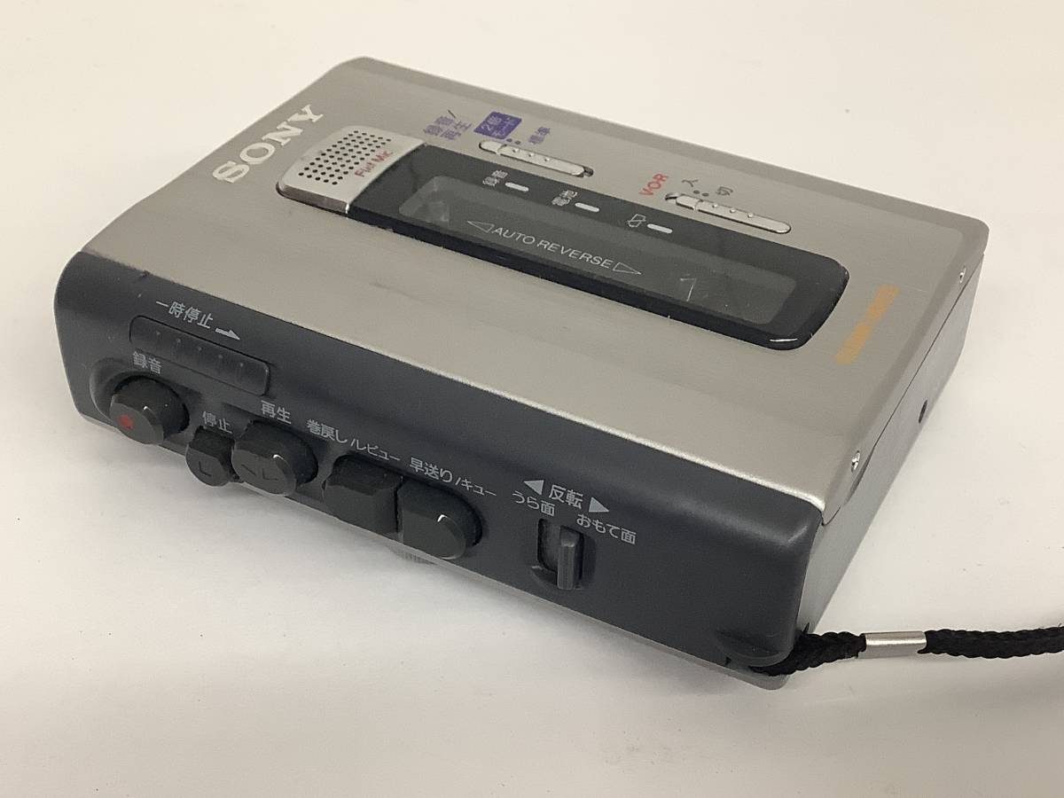 昭和レトロ 当時物 SONY ソニー CLER VOICE カセットコーダー CASSETTE-CORDER TCM-500 MADE IN JAPAN 日本製_画像9