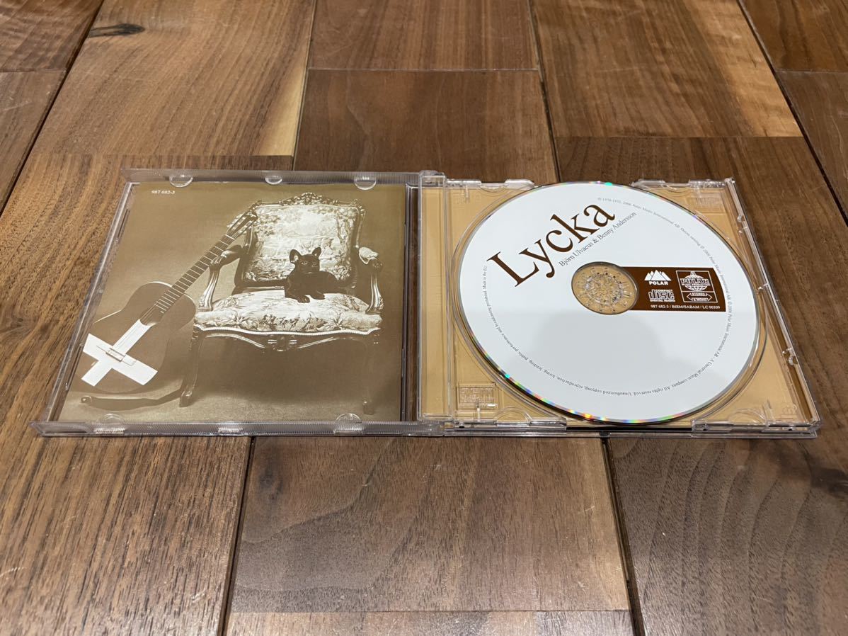 Bjrn Ulvaeus & Benny Andersson Lycka CD Polar 987 682-3 ABAA Remastered ブライアン・ウィルソン ビートルズ Sweden Folk_画像2