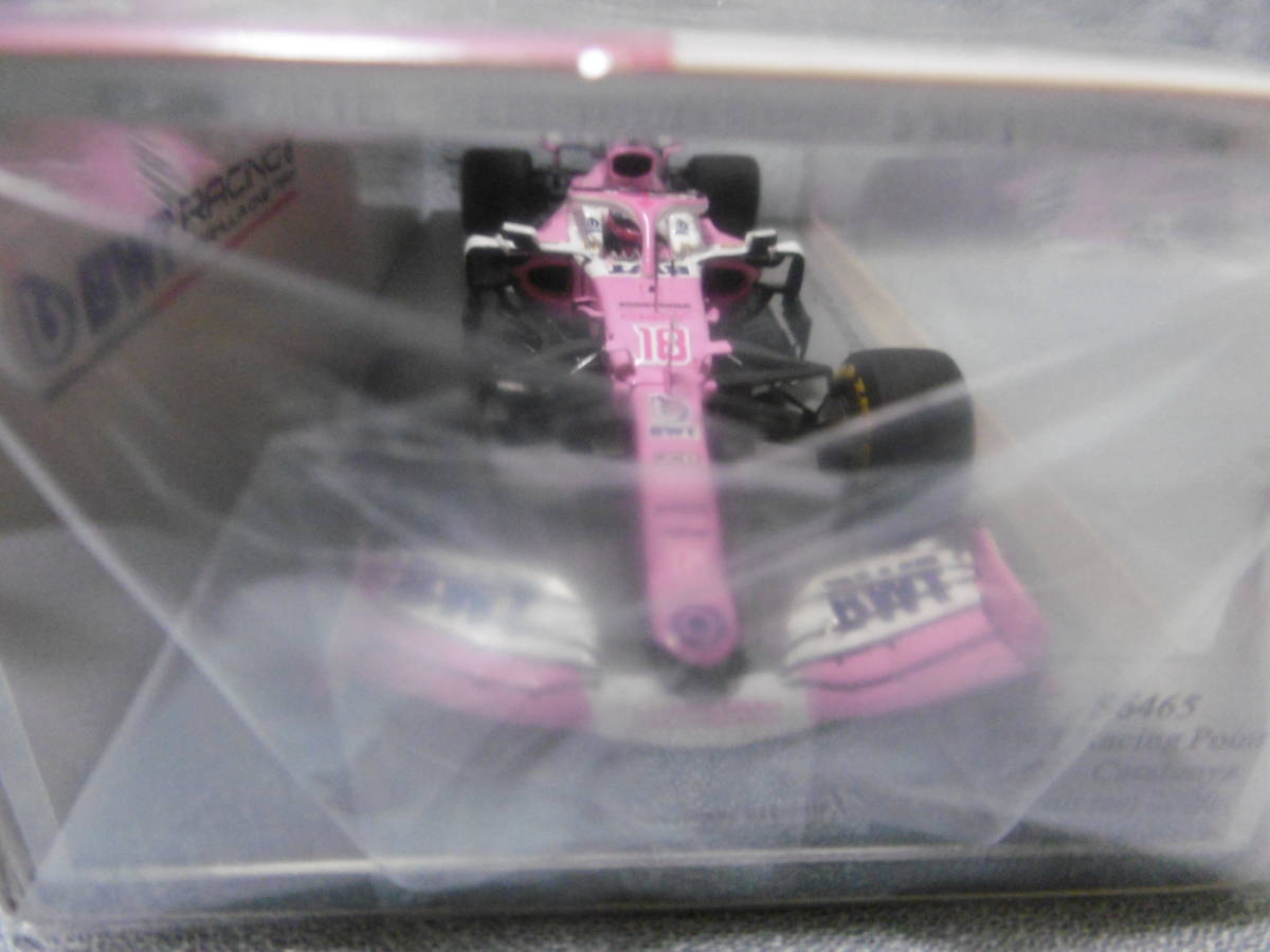 未開封新品 スパーク 1/43 BWT Racing Point RP20 - Catalunya Circuit test 2020 #18 Lance Stroll_画像3