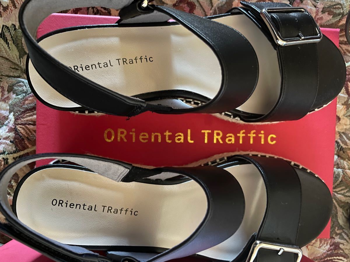 レディースシューズ Lサイズ 2021春夏新作 厚底バックルサンダル 11204 ORiental TRaffic 新品未使用