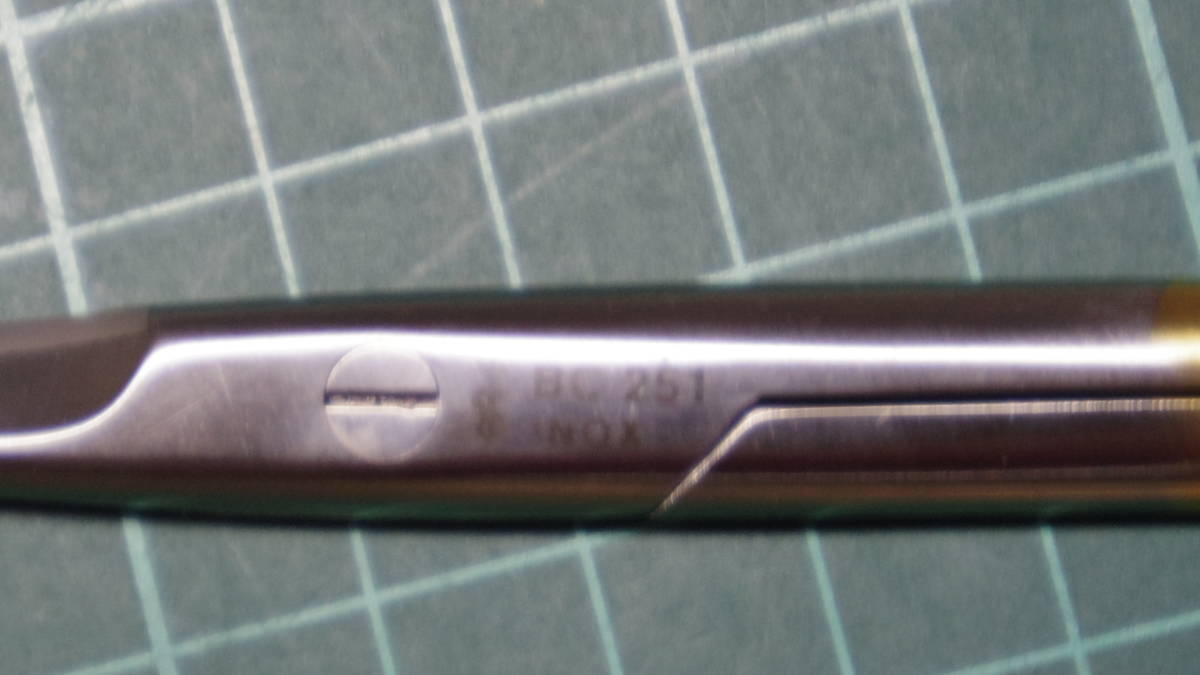 660）新品 超硬チップ付メーヨー剪刃 140ｍｍ （鉗子 鑷子 持針器 剪刀