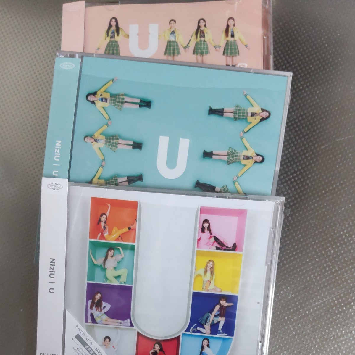 新品未開封】 NiziU U CD 3形態セット - メルカリ