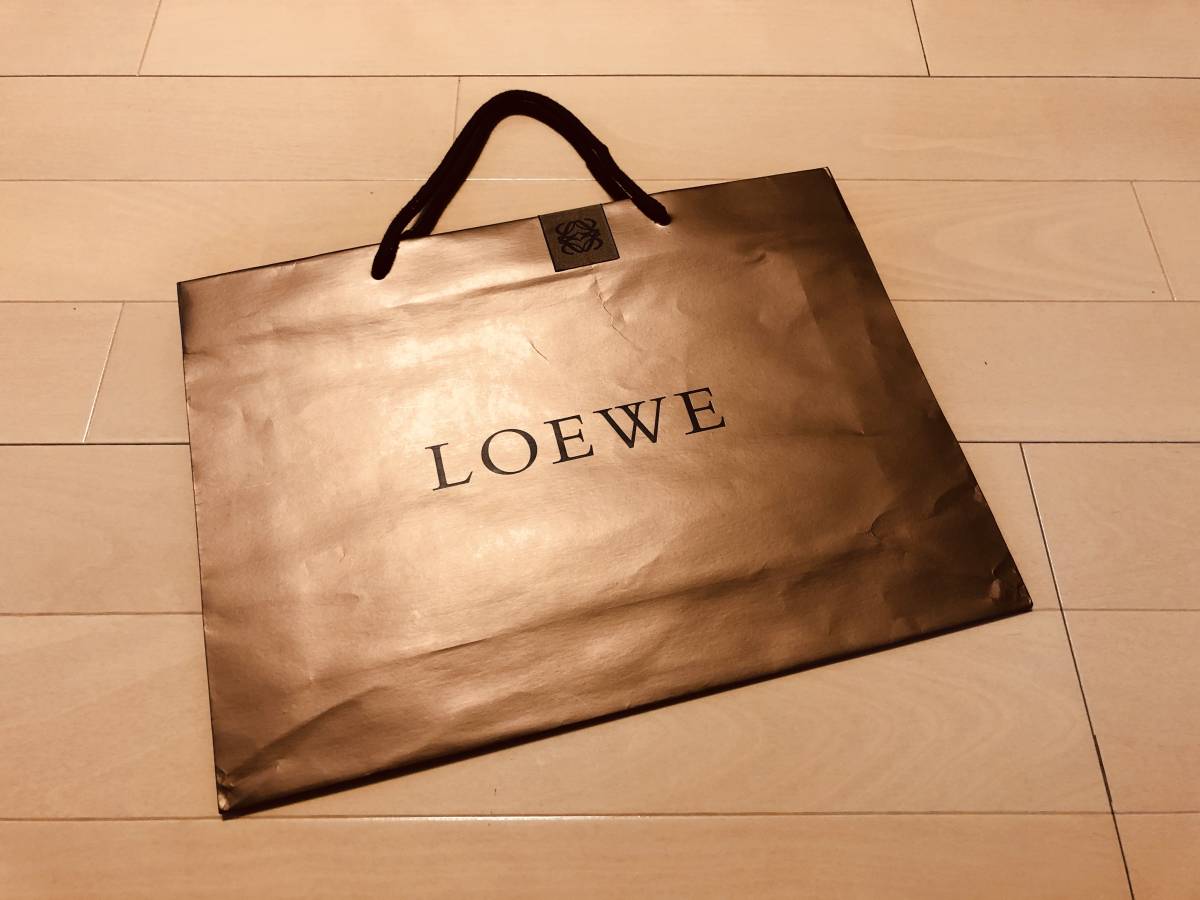 Yahoo!オークション - ○○ LOEWE ロエベ 紙袋 ショップ袋 ショッパー