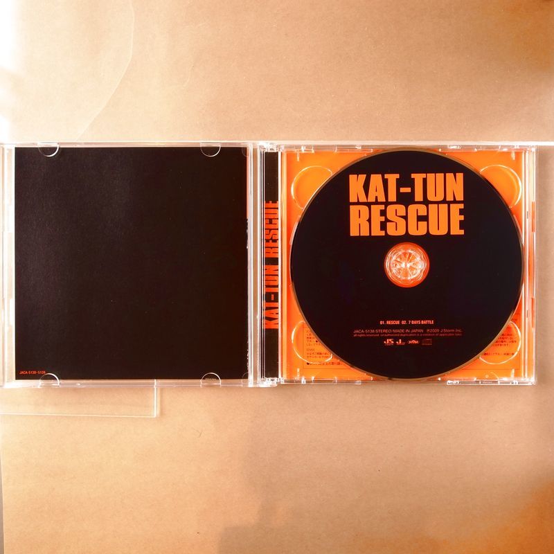 KAT-TUN / RESCUE [ первое издание +DVD]