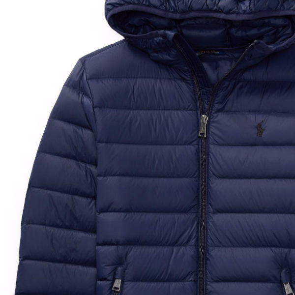  tag equipped * Ralph Lauren * down jacket * hose S/8(130~140CM) navy blue * is light ..* down blouson down jumper 