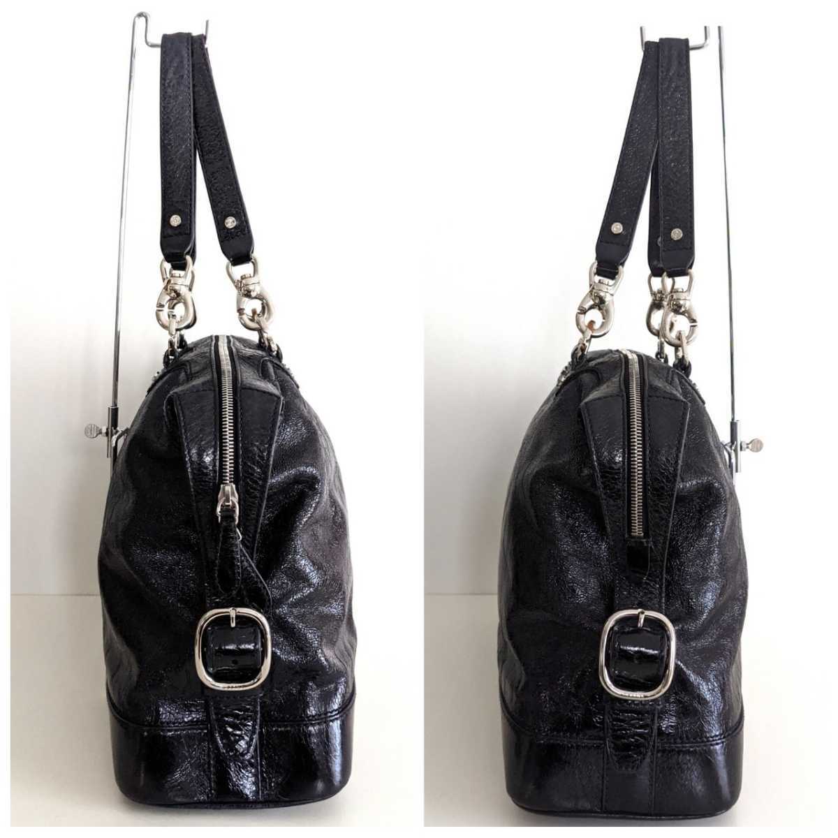 美品 CELINE ヴィンテージ オールドセリーヌ エナメル パテント 美品 CELINE ヴィンテージ オールドセリーヌ エナメル パテント