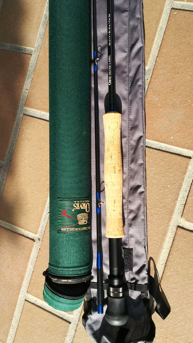 値下 シーズン解禁本番に向け★未使用保管品/ORVIS SILVERLABEL PM-10 9FT 4 7/8oz 8WT 2pcの画像1