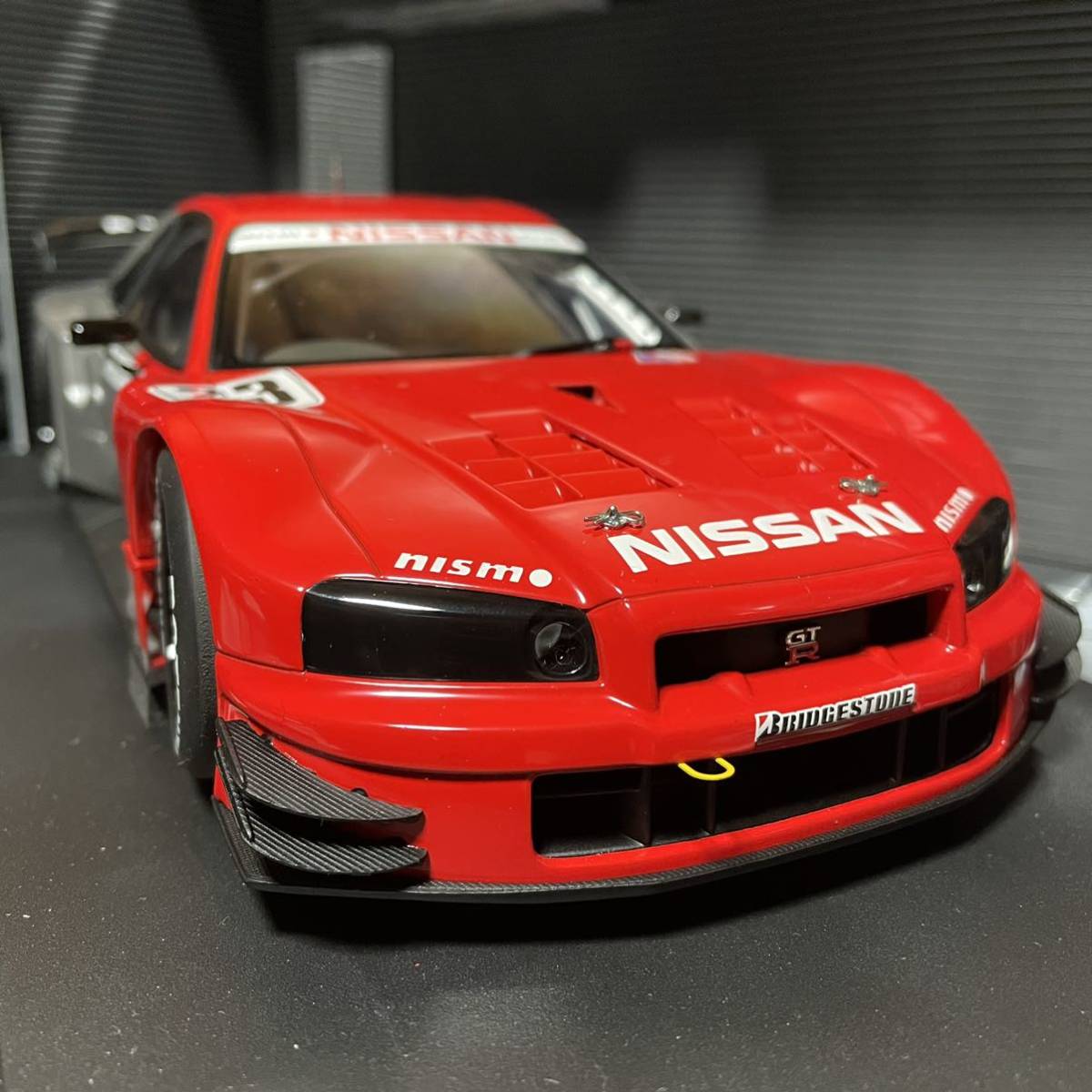 未展示品 オートアート1/18 2003 JGTC GT500 日産スカイラインGT-R