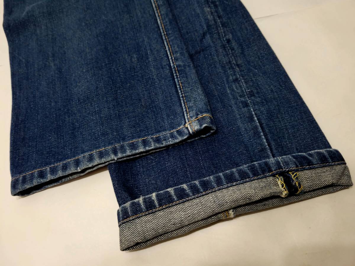 濃紺 ～60s Levi's リーバイス 605 bigE W30 ビンテージジーンズ 60年代 ビッグE / アメリカ製 606_画像3