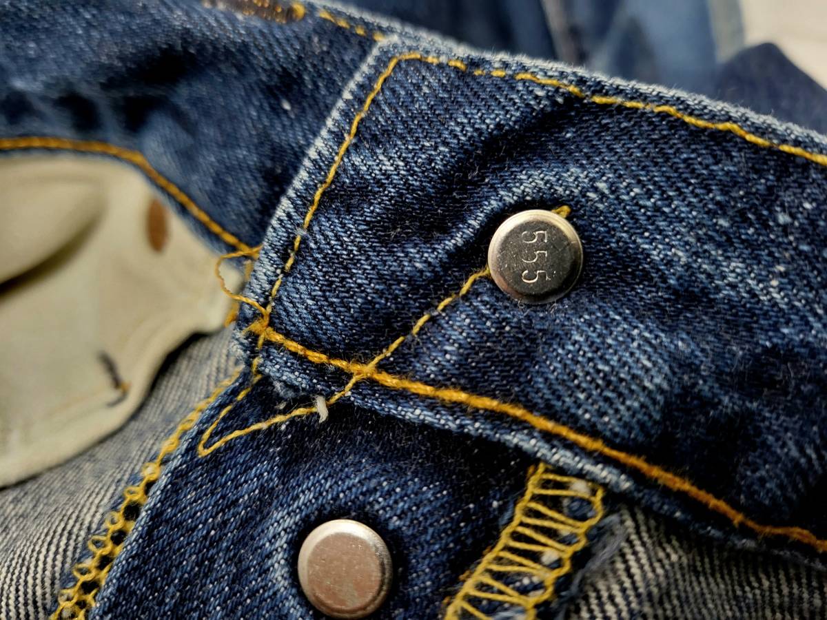 即決 濃紺 良い色落ち バレンシア工場製 98年 USA製 Levi's リーバイス