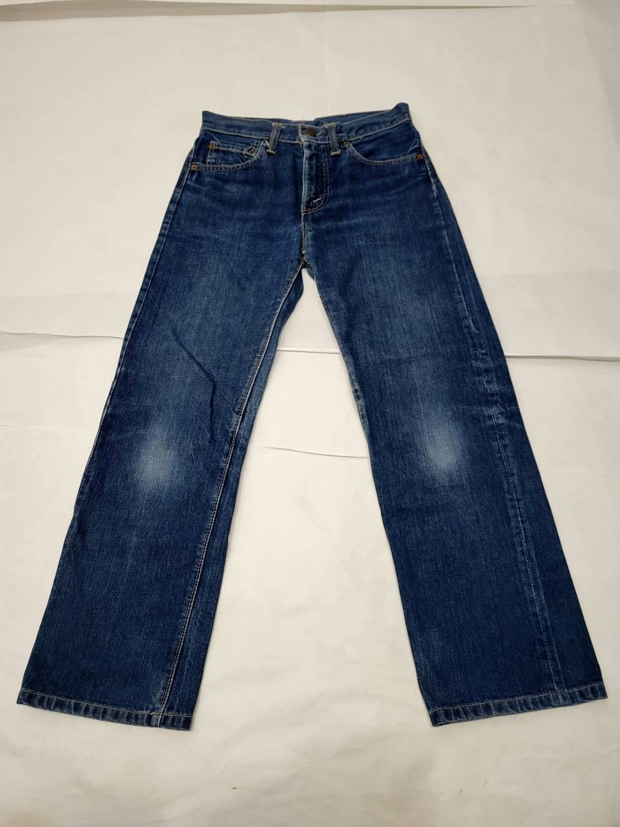 濃紺 ～60s Levi's リーバイス 605 bigE W30 ビンテージジーンズ 60年代 ビッグE / アメリカ製 606_画像1