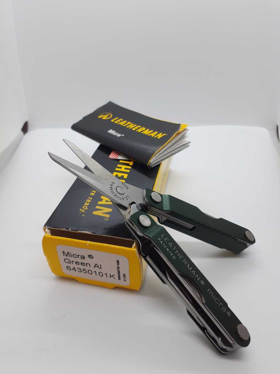 LEATHERMAN レザーマン 107mmマルチはさみ Micre