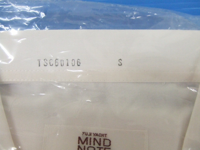 【未使用品】★MIND NOTE/フジヨット★半袖ワイシャツ5点セット　白　Sサイズ　Yシャツ/スクールワイシャツ/カッターシャツ　長期保管品_画像6