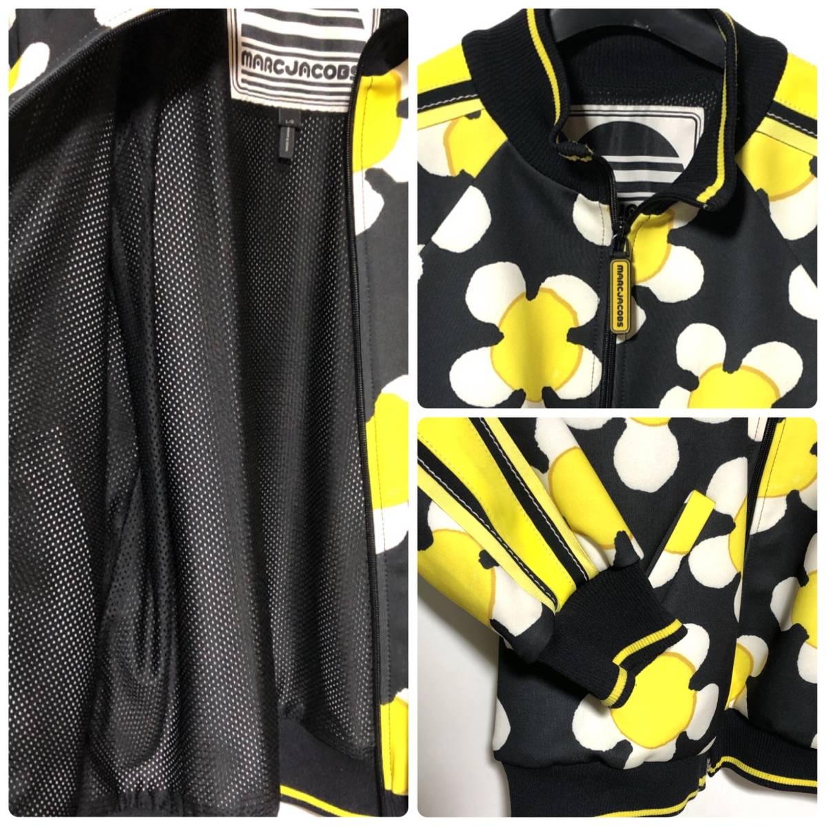MARC JACOBS デイジー プリント トラックジャケット L/マーク MARC JACOBS デイジー プリント トラックジャケット L/マーク