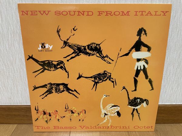 ジャズLP　復刻盤　BSSO VALDMBRINI OCTET／NEW SOUND FROM ITALY_画像1