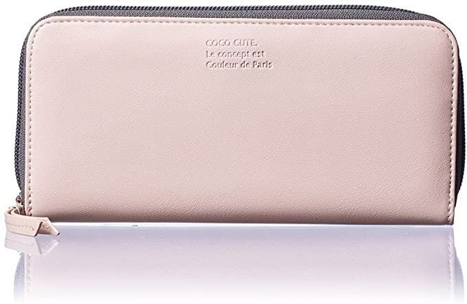 財布 レディース 長財布 お洒落 可愛い ピンク プレゼント 人気 使いやすい 小銭入れ カード ラウンドジップ