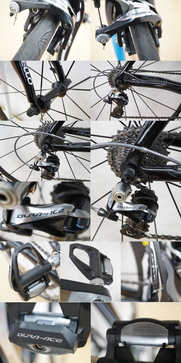 【ピナレロ】ロードバイク DOGMA 65.1 THINK2 799 Sky 2013 2014モデル 465 ドグマ チームスカイ2013 SHIMANO DURA-ACE 700×23C_画像7