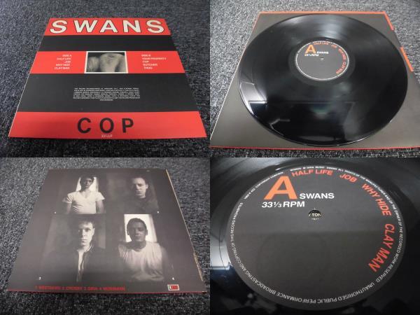 SWANS  「COP」 LP  33rpm  廃盤