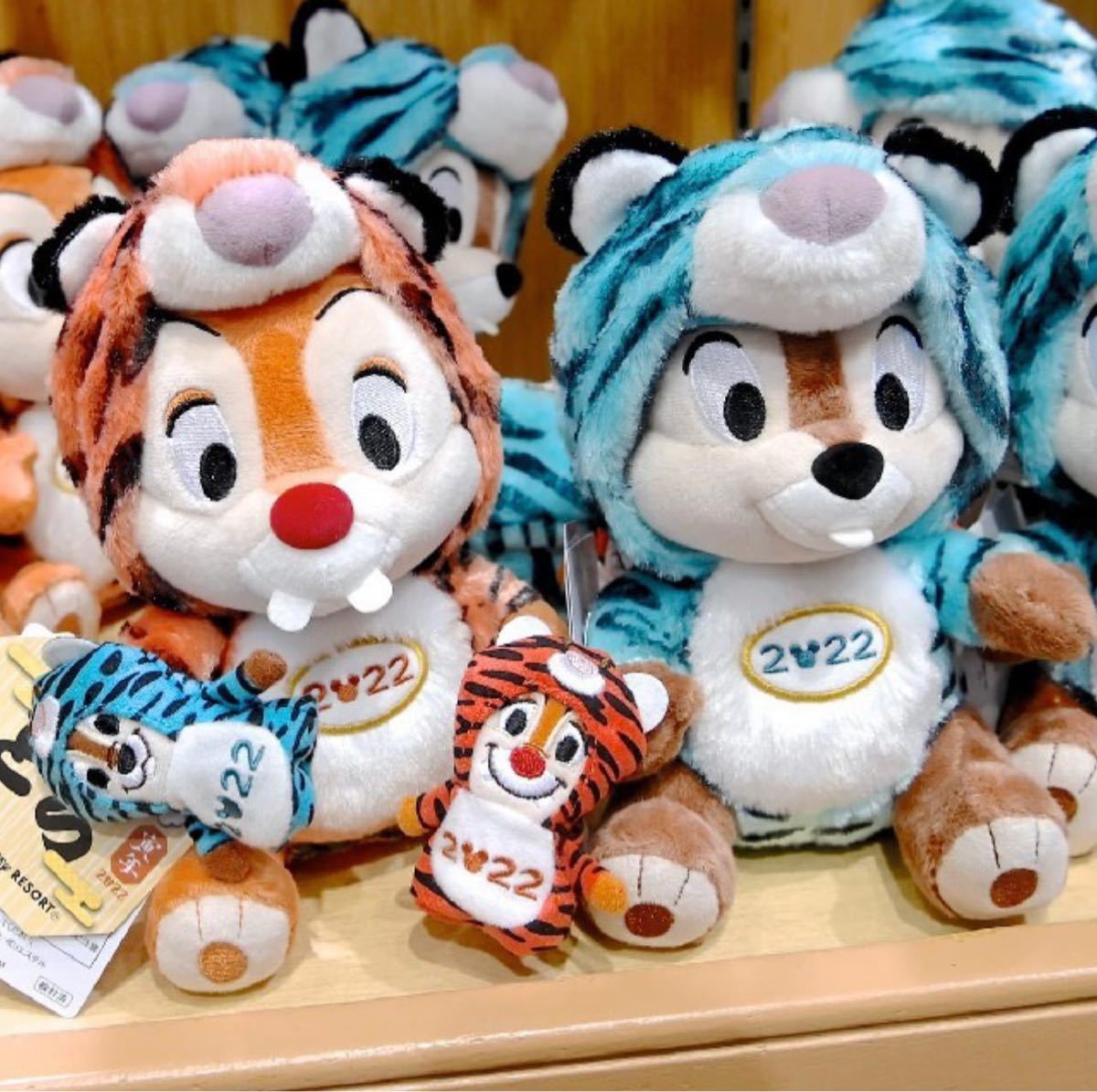 ディズニー 干支 ぬいぐるみ チップ デール 寅年 2022 トラ ディズニー 干支 ぬいぐるみ チップ デール 寅年 2022 トラ