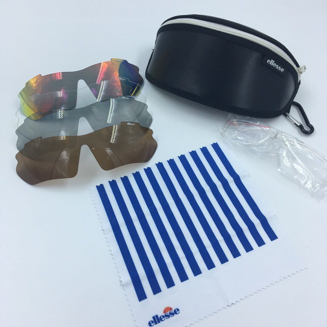 エレッセ スポーツサングラス 偏光 /ミラー /交換レンズ ellesse ES-2020 紫外線カット