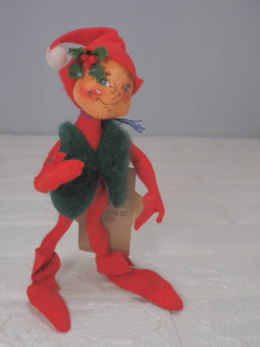 annalee dolls クリスマス サンタクロース 1999年製 少年 デッドストック ドール 人形 アメリカ製 Christmas