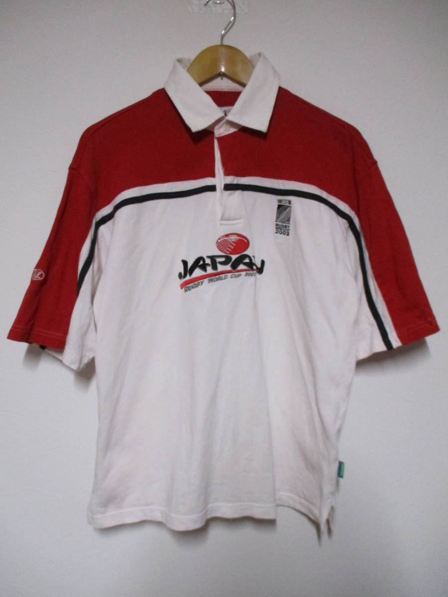 お買い得モデル ラグビーW杯 LINE7 2003 XSサイズ ラガーシャツ 日本