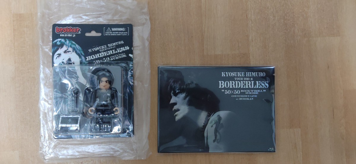 【ほぼ新品】氷室京介 BORDERLESS Blu-ray フィギュア有