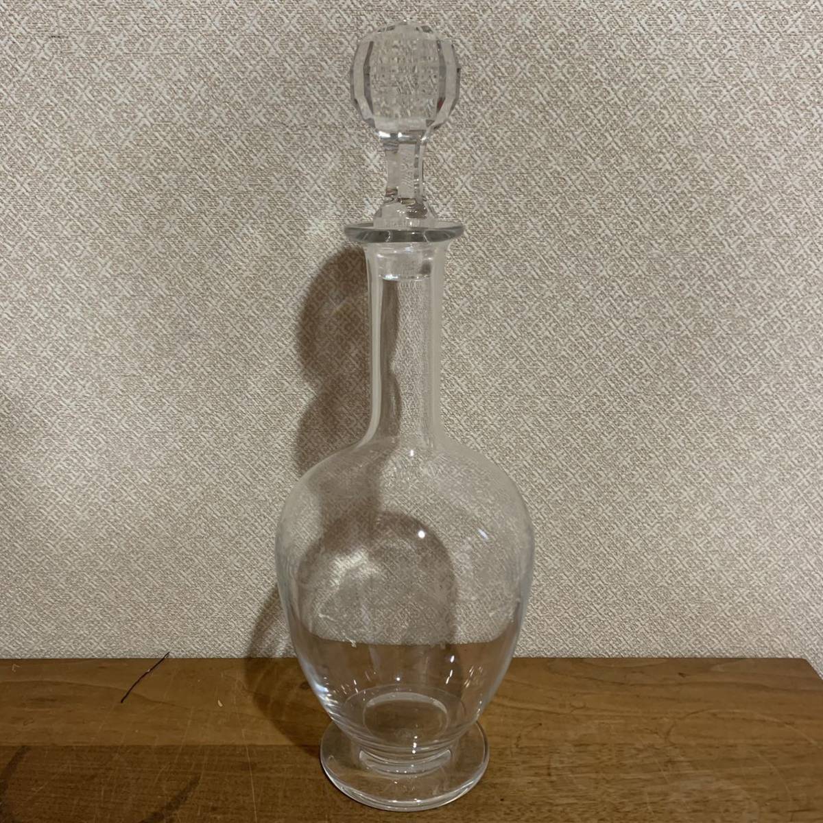 希少 廃盤 BACCARAT バカラ セビーヌ デキャンタ クリスタルガラス