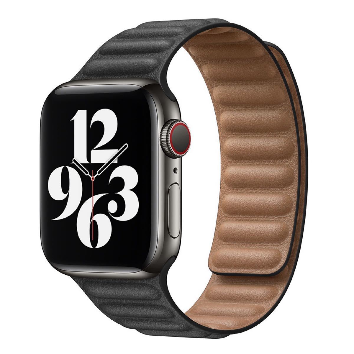 評判 Apple Watch 42 44 45mm ナイロンバンド 黒 新品未使用 kids