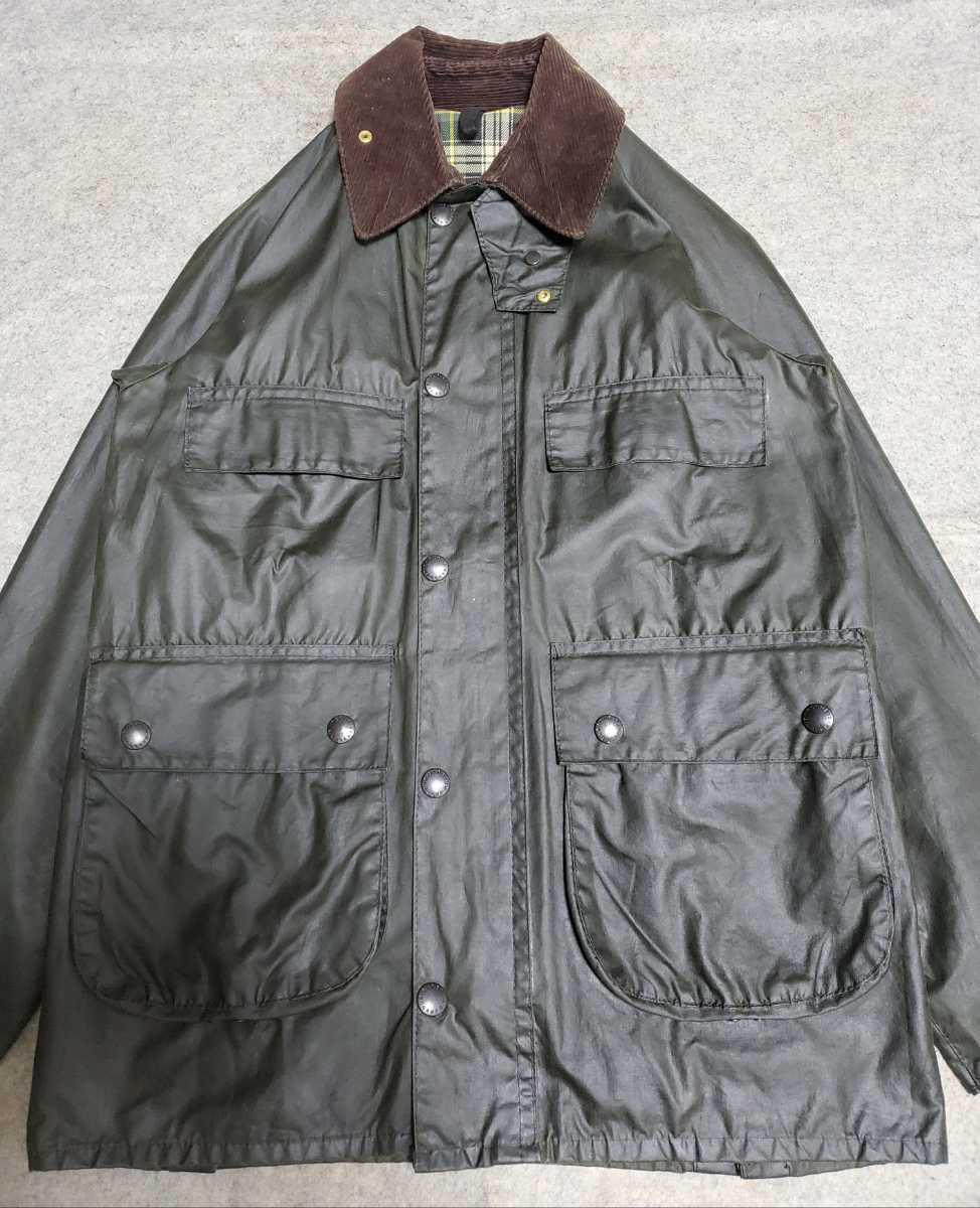 希少 ほぼ新品 　80s　 34　バブアー　4ポケット　 ビデイル　セージ　4ポケット　Barbour bedale 　ヴィンテージ　　 ジャケット　_画像4