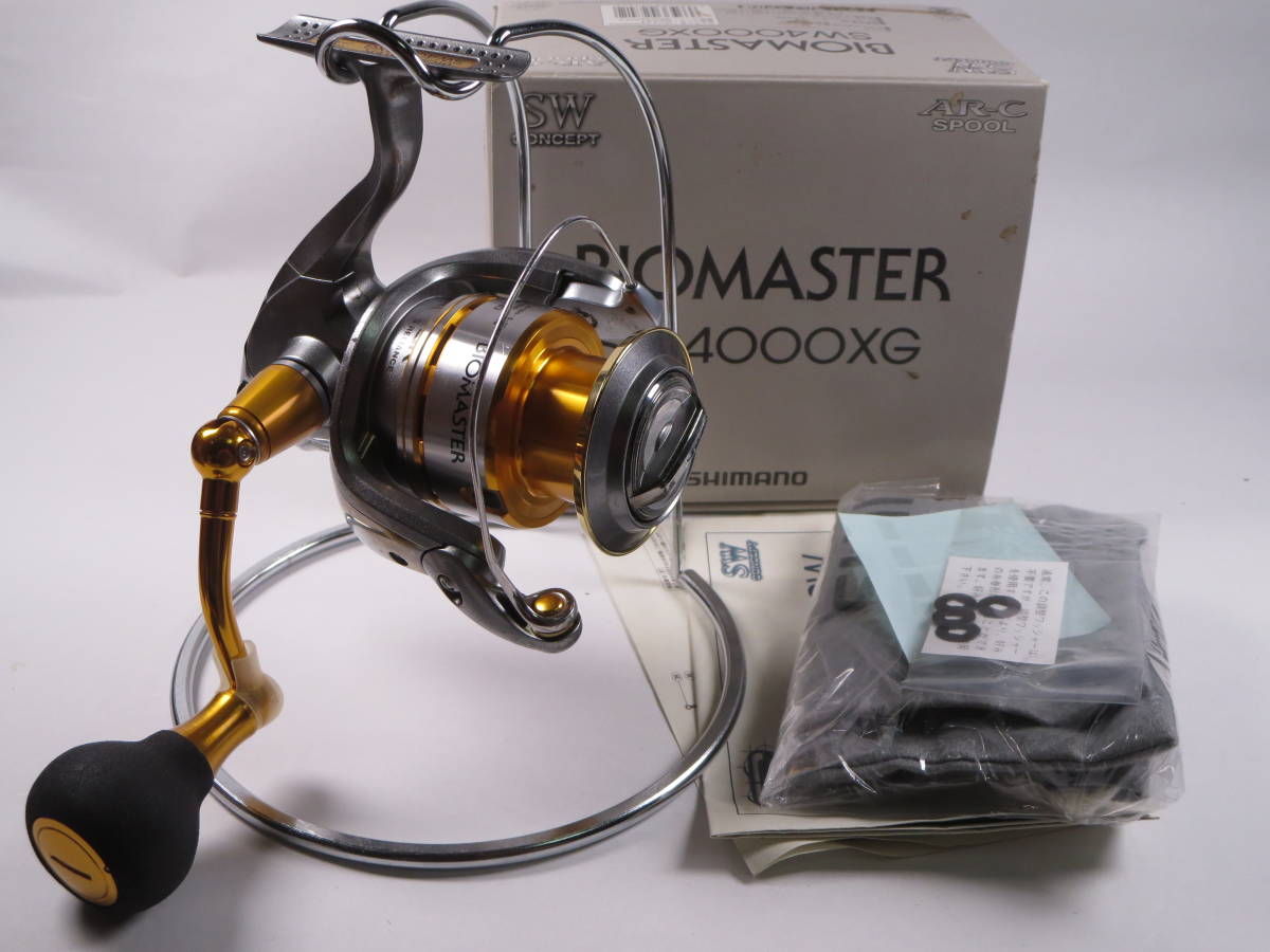 牀② 【付属品】 シマノ 10 バイオマスターSW 4000XG 日本製 Shimano